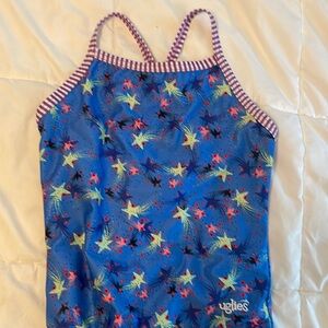 Girls Uglies brand one piece swimsuit